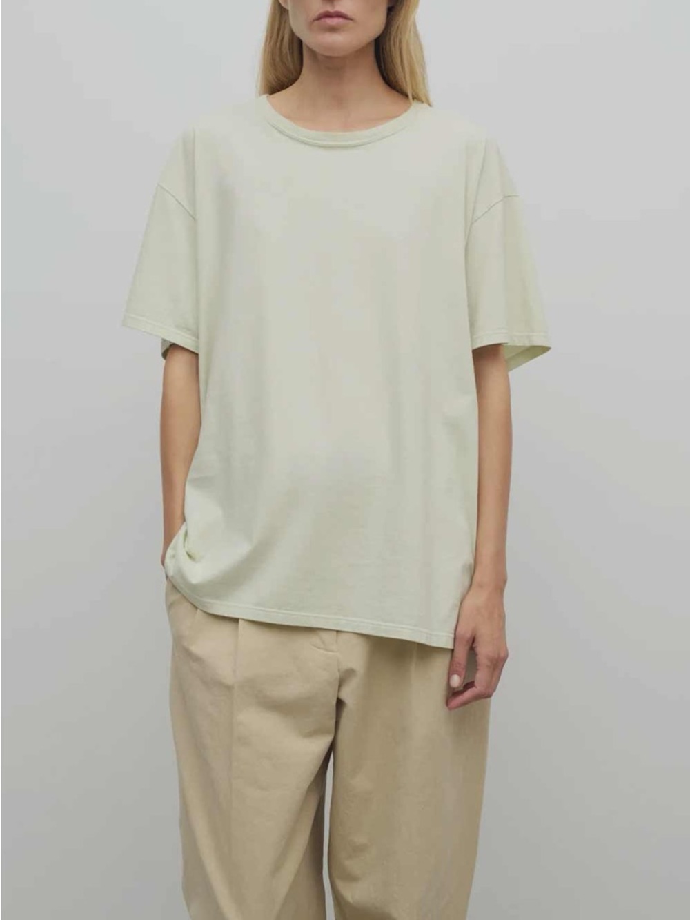 The Row Nadina Top Light Sage